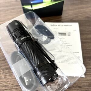 Sofirn SP35 Tactical Flashlight - 2000lm 332m - Black
